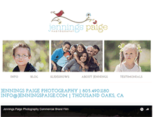 Tablet Screenshot of jenningspaige.com